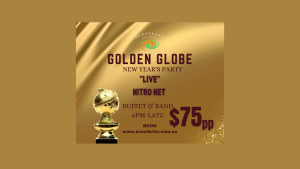 NEW YEAR’S EVE – GOLDEN GLOBE PARTY